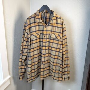 Patagonia Organic Cotton Plaid Flannel Shirt XXL